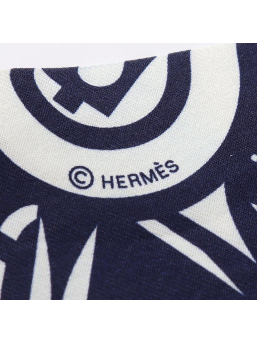 Hermes Scarf Twill Washington's Carriage Silk - Picture 4 of 6